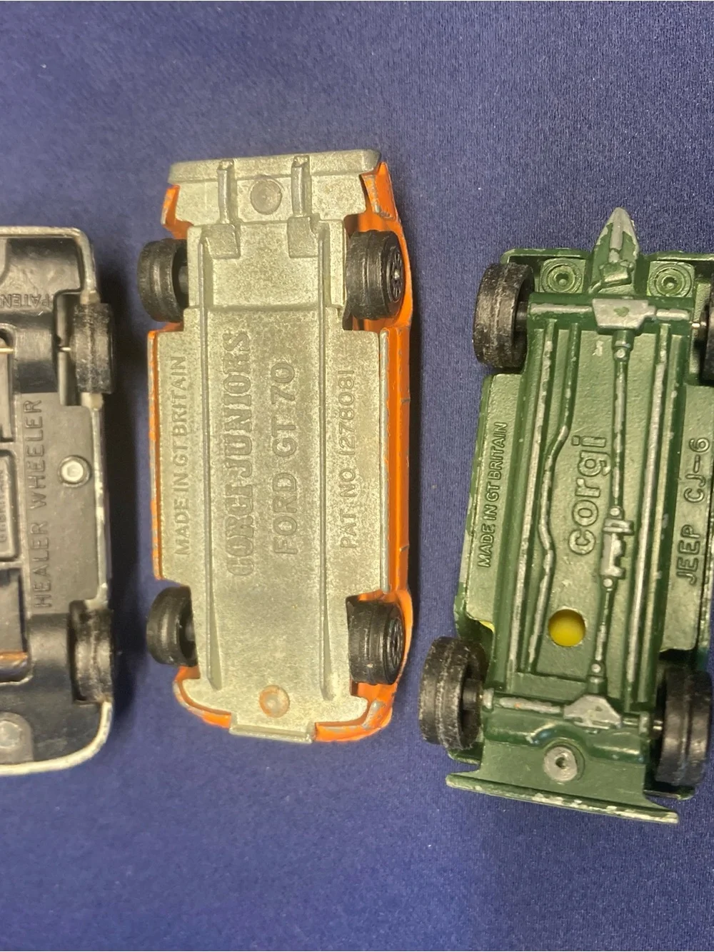 Lot of (3) Vintage Corgi Die Cast Vehicles